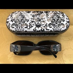 Brighton Black Crystal Voyage Sunglasses